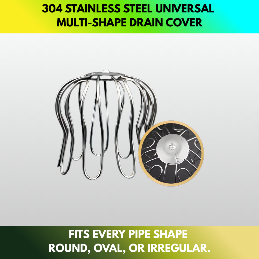 304 Stainless Steel Universal Multi-Shape Drain Cover