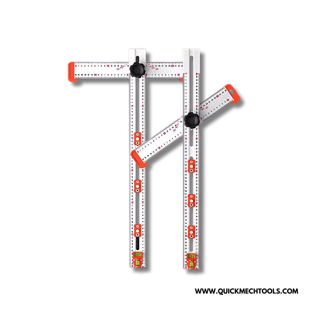 High Precision Universal Woodworking Adjustable Angle Square and T-Square