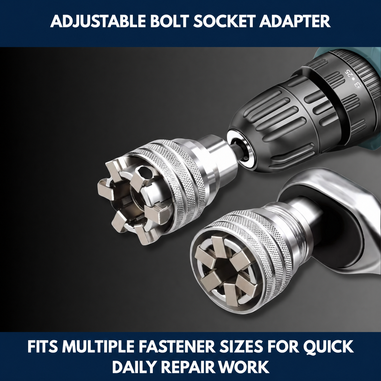 Adjustable Bolt Socket Adapter