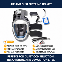Air And Dust Filtering Helmet view 3