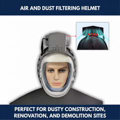 Air And Dust Filtering Helmet view 8