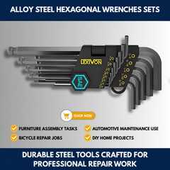 Alloy Steel Hexagonal Wrenches Sets view 4