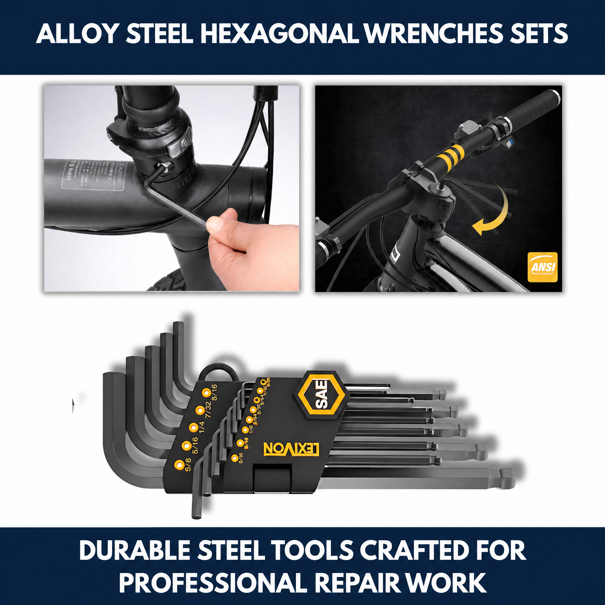 Alloy Steel Hexagonal Wrenches Sets
