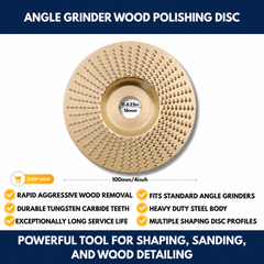 Angle Grinder Wood Polishing Disc view 2