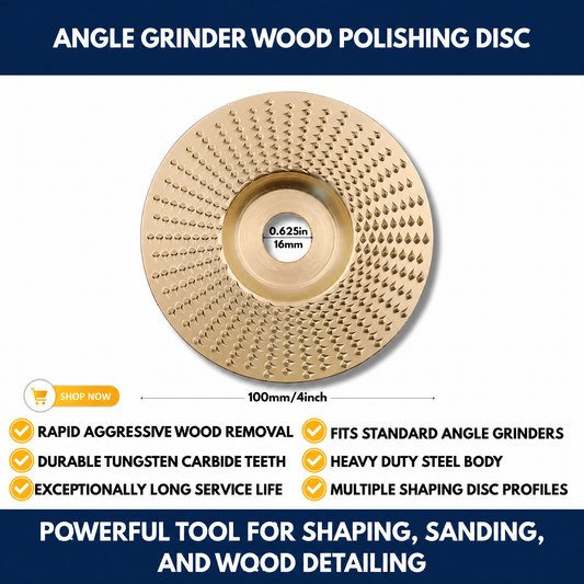 Angle Grinder Wood Polishing Disc
