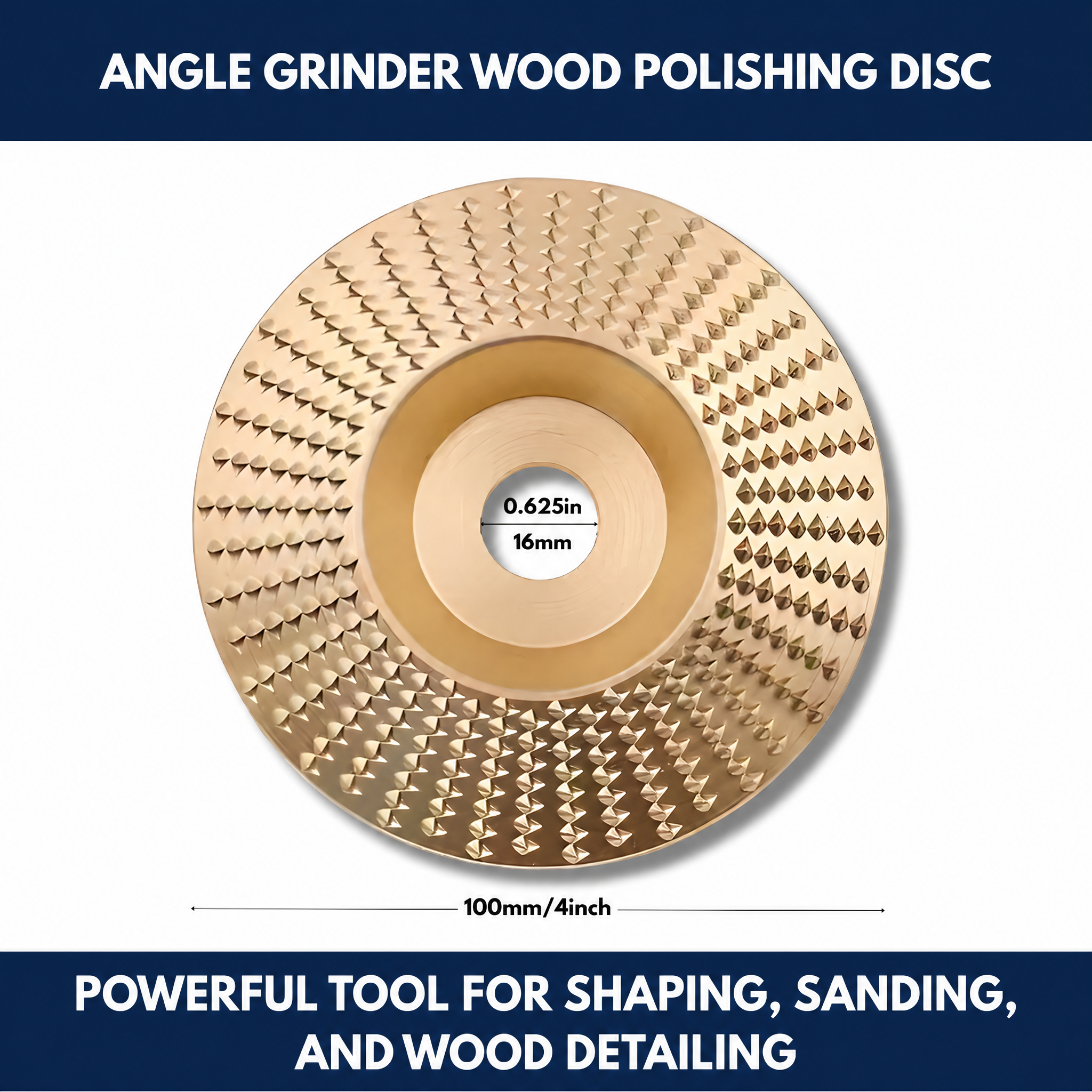 Angle Grinder Wood Polishing Disc