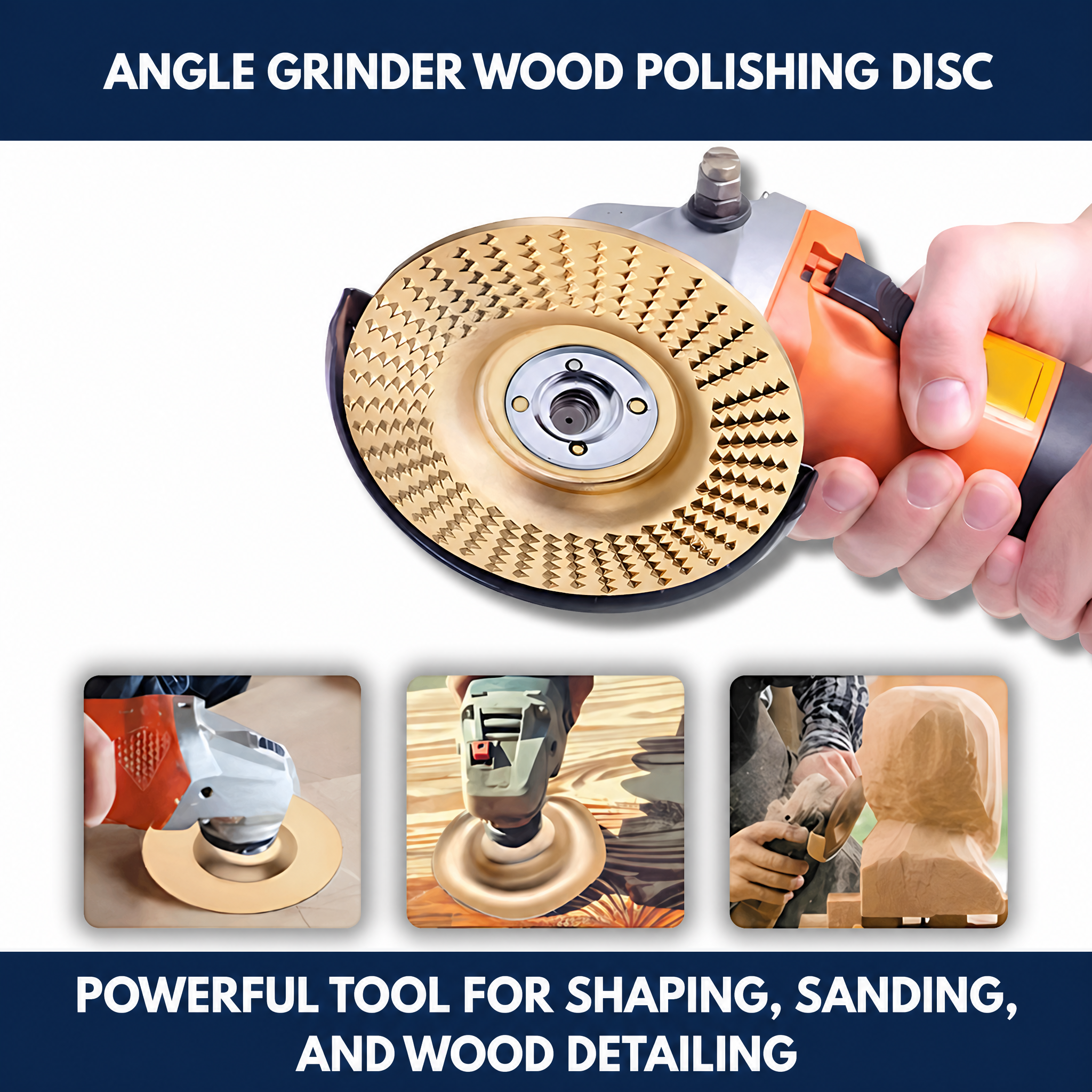 Angle Grinder Wood Polishing Disc