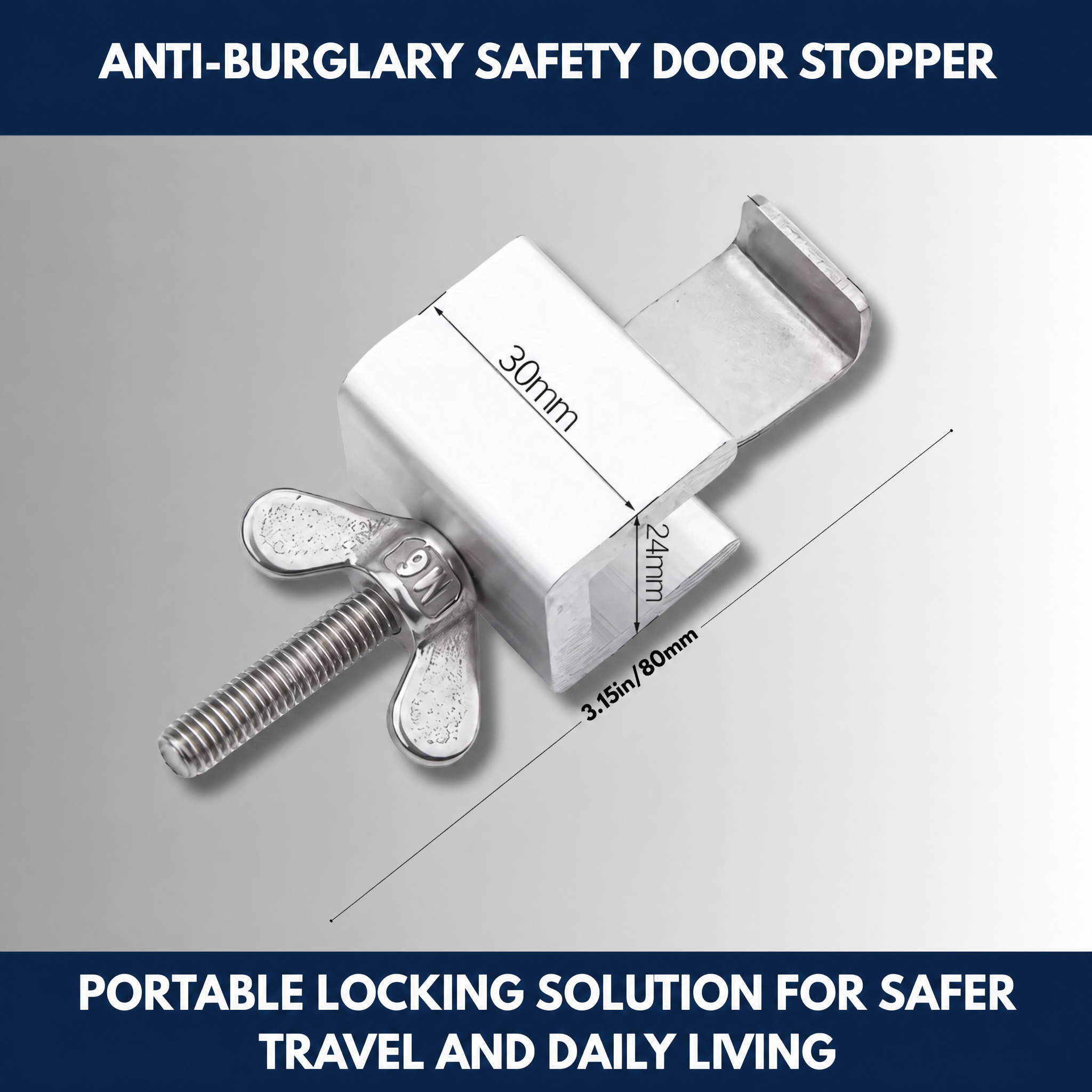 Anti-Burglary Safety Door Stopper