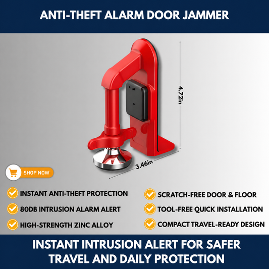 Anti-Theft Alarm Door Jammer