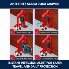 Anti-Theft Alarm Door Jammer view 4