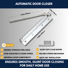 Automatic Door Closer view 3