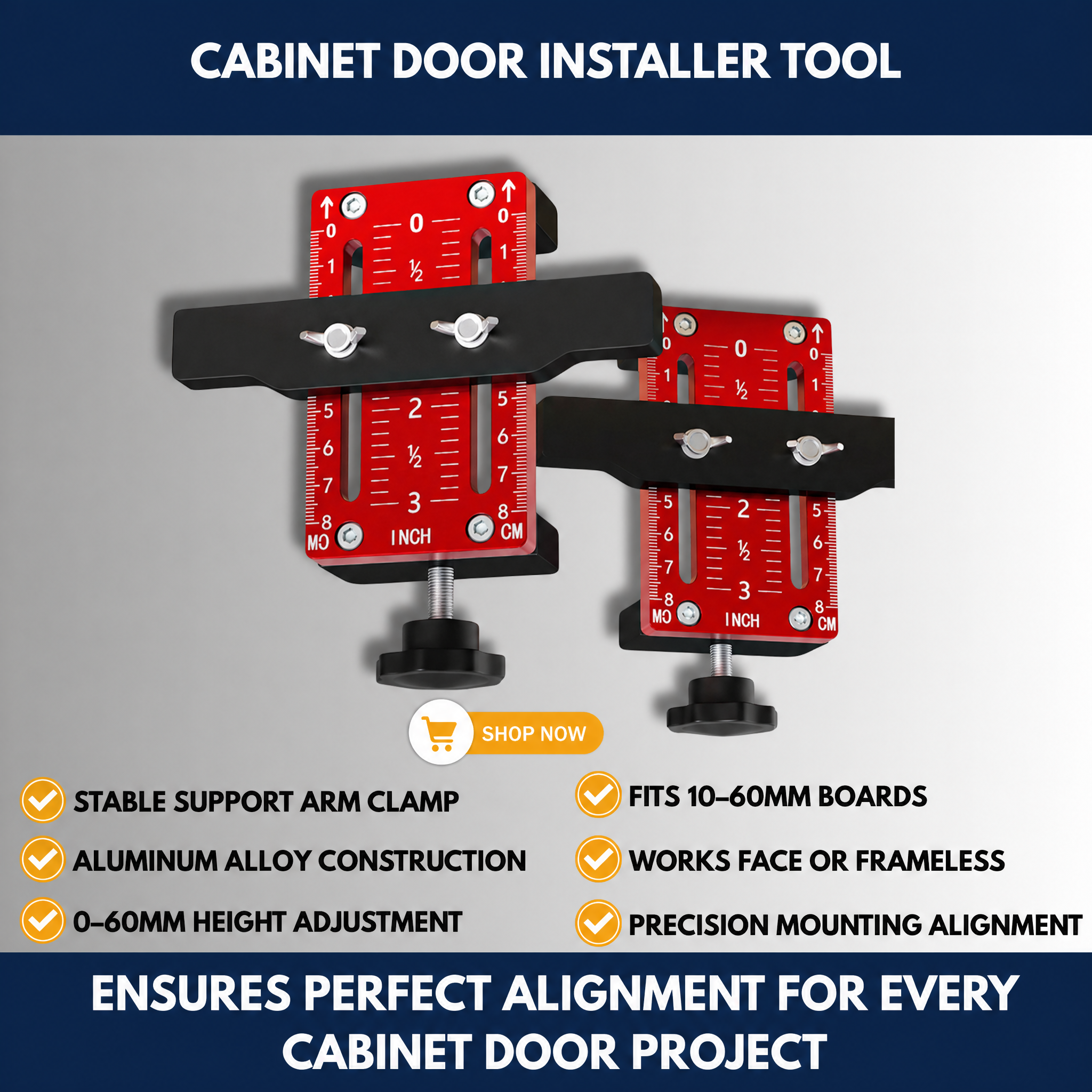 Cabinet Door Installer Tool