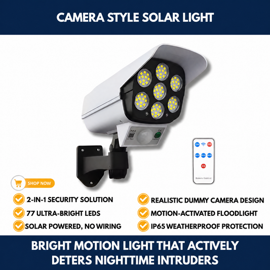 Camera Style Solar Light