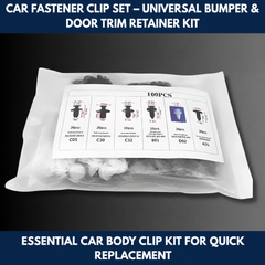 Car Fastener Clip Set – Universal Bumper & Door Trim Retainer Kit view 3