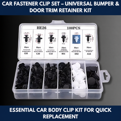 Car Fastener Clip Set – Universal Bumper & Door Trim Retainer Kit view 6