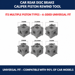 Car Rear Disc Brake Caliper Piston Rewind Tool view 4