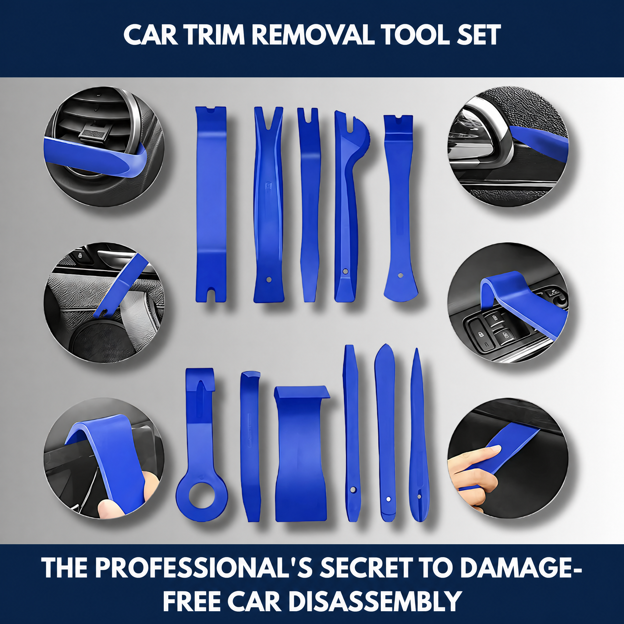 Car Trim Removal Tool Set
