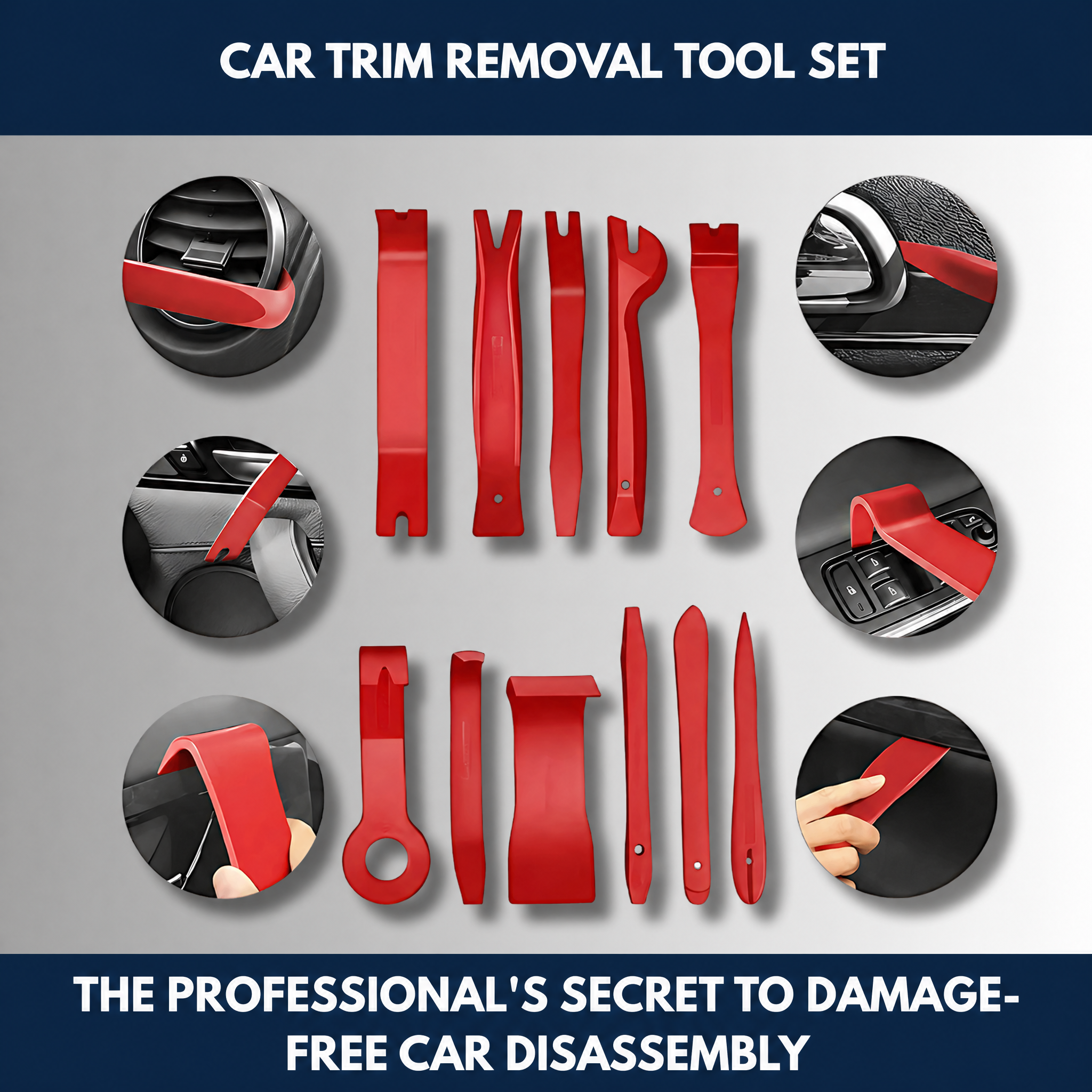 Car Trim Removal Tool Set