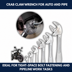 Crab Claw Wrench for Auto and Pipe view 3