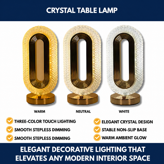 Crystal Table Lamp