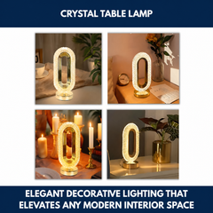 Crystal Table Lamp view 6