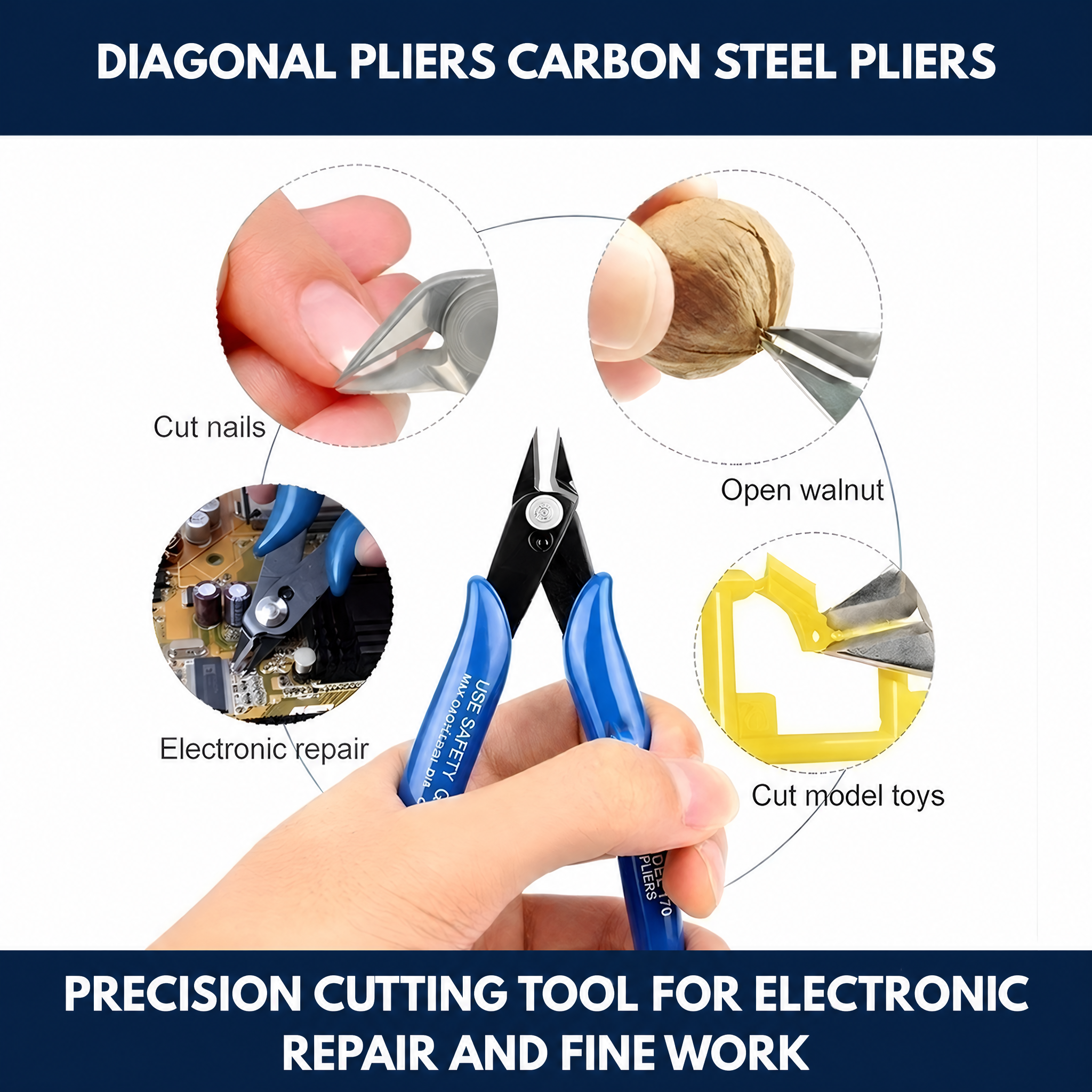 Diagonal Pliers Carbon Steel Pliers