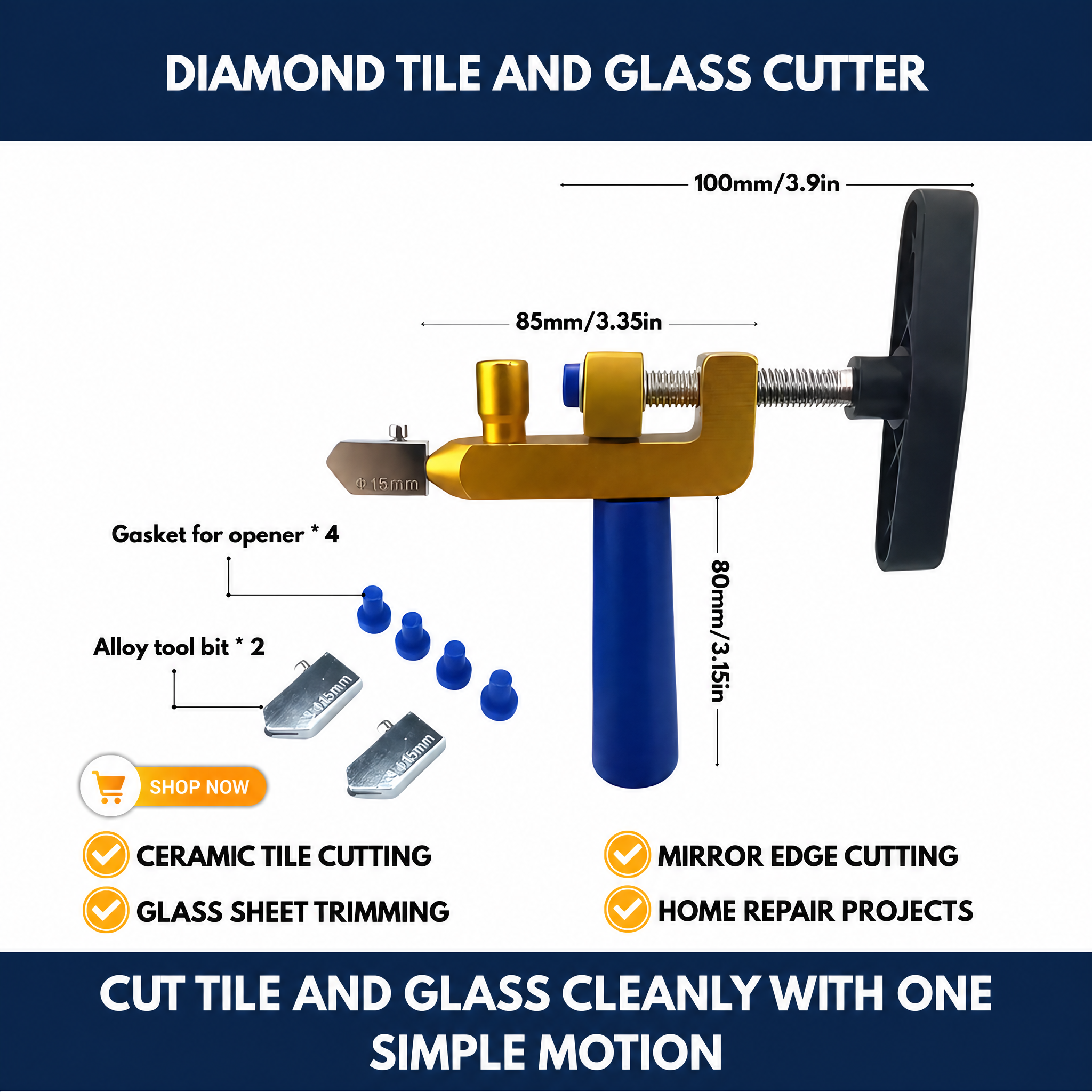 Diamond Tile And Glass Cutter