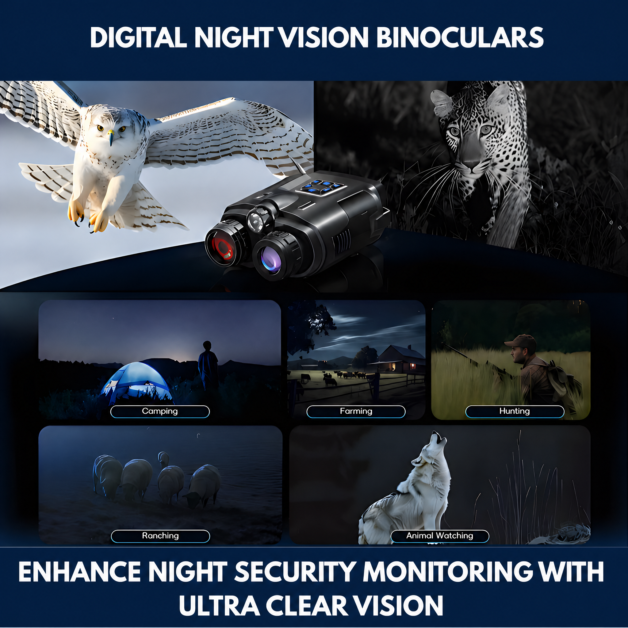 Digital Night Vision Binoculars