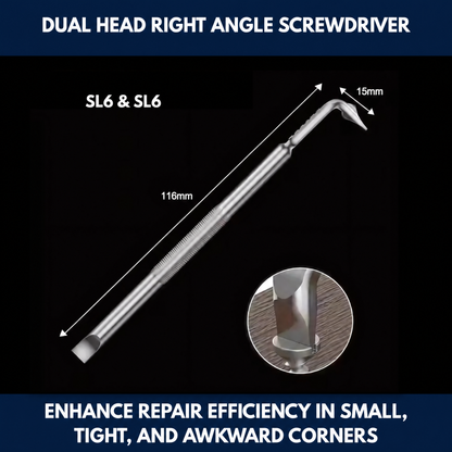 Dual Head Right Angle Screwdriver