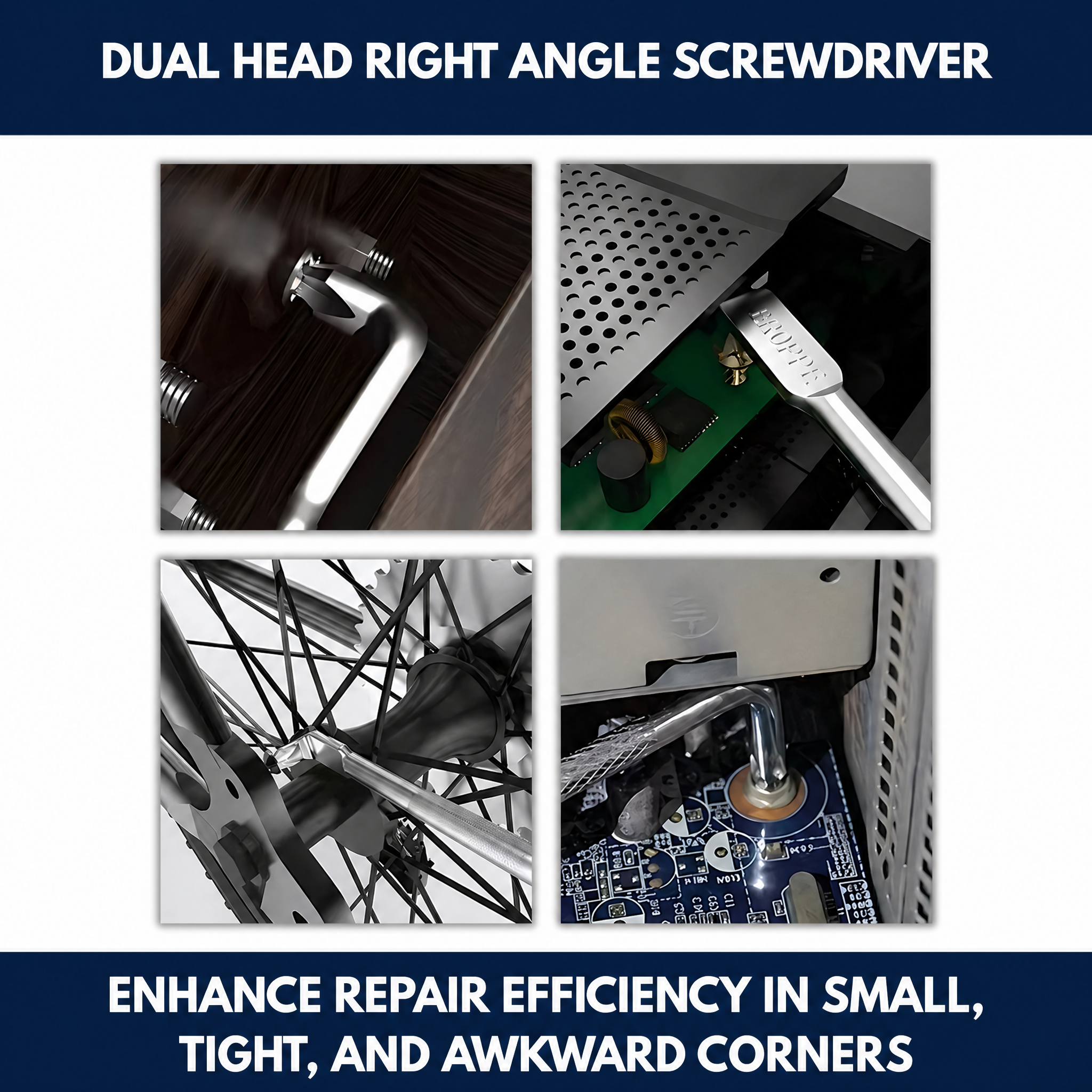 Dual Head Right Angle Screwdriver