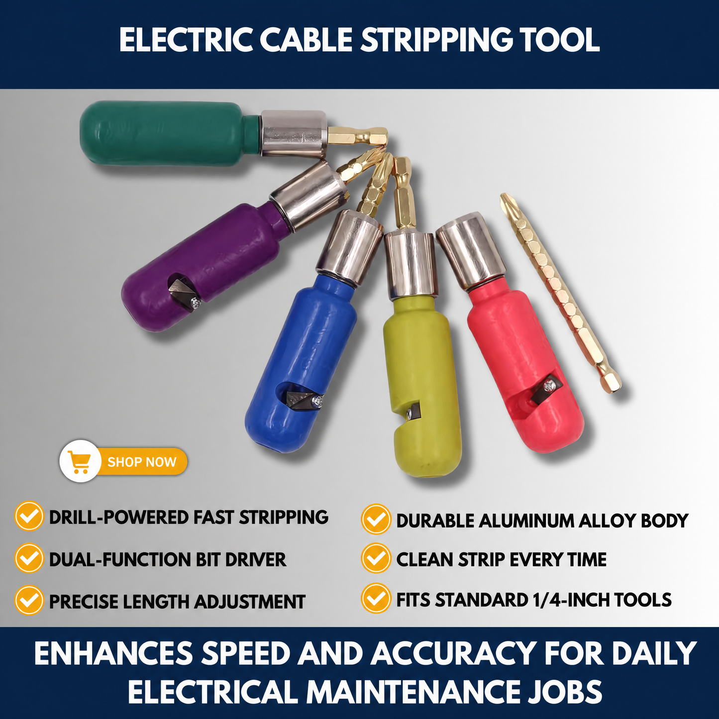 Electric Cable Stripping Tool