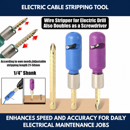 Electric Cable Stripping Tool