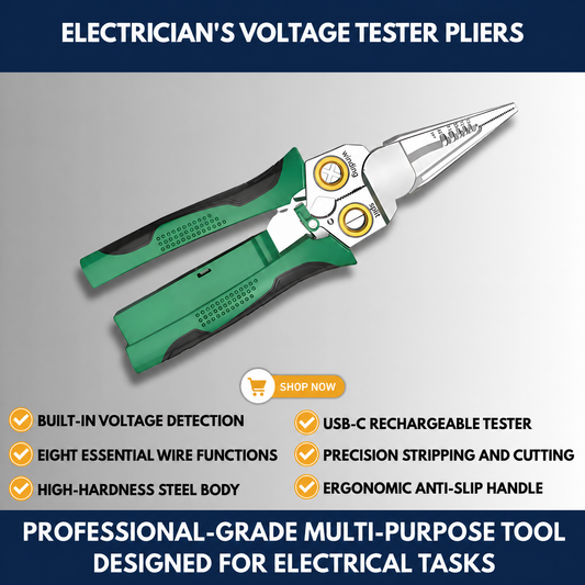 Electrician's Voltage Tester Pliers