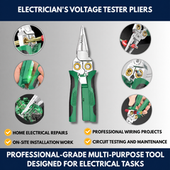 Electrician's Voltage Tester Pliers view 3