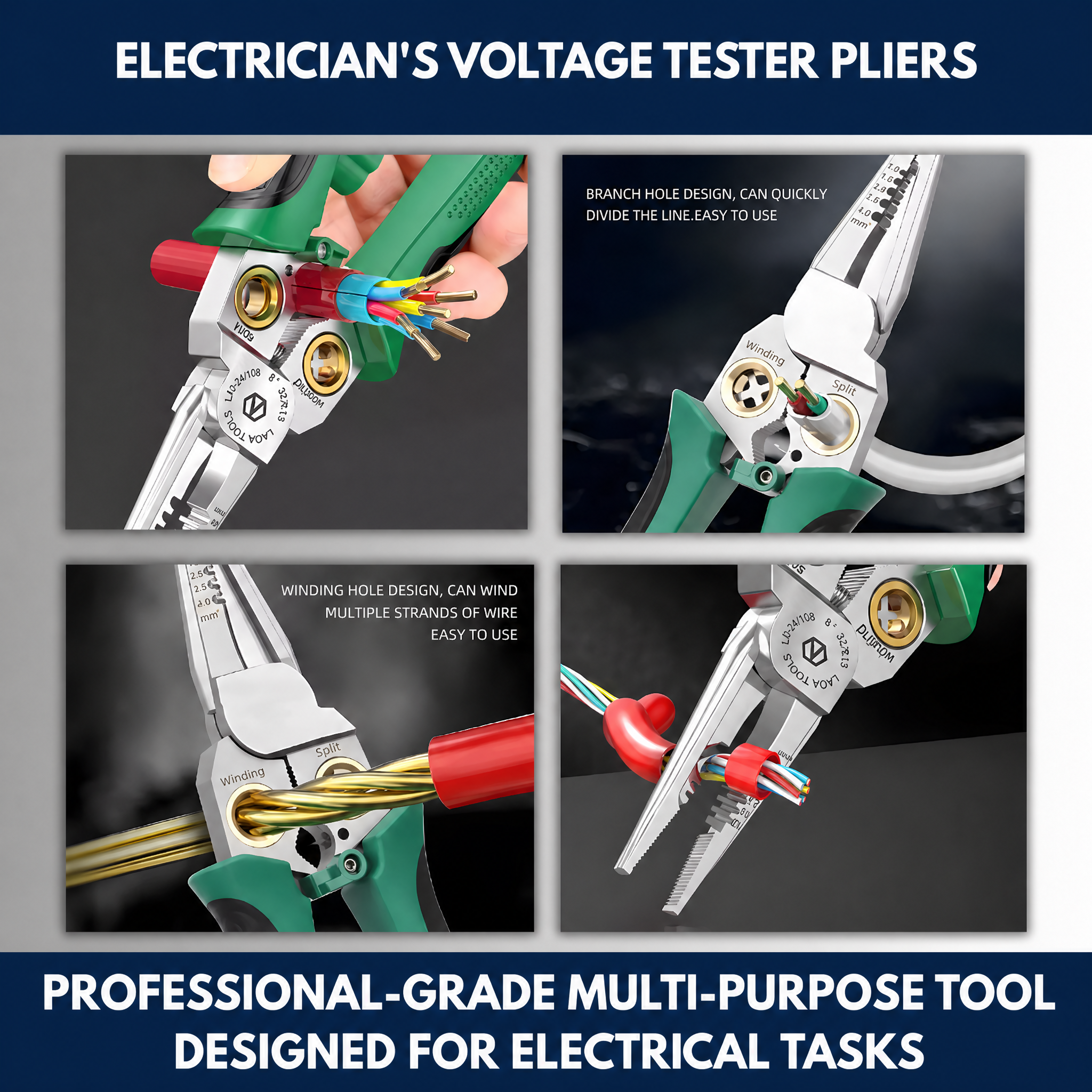 Electrician's Voltage Tester Pliers