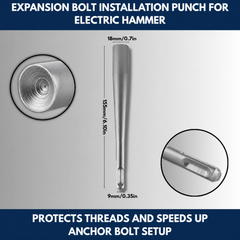 Expansion Bolt Installation Punch for Electric Hammer view 4