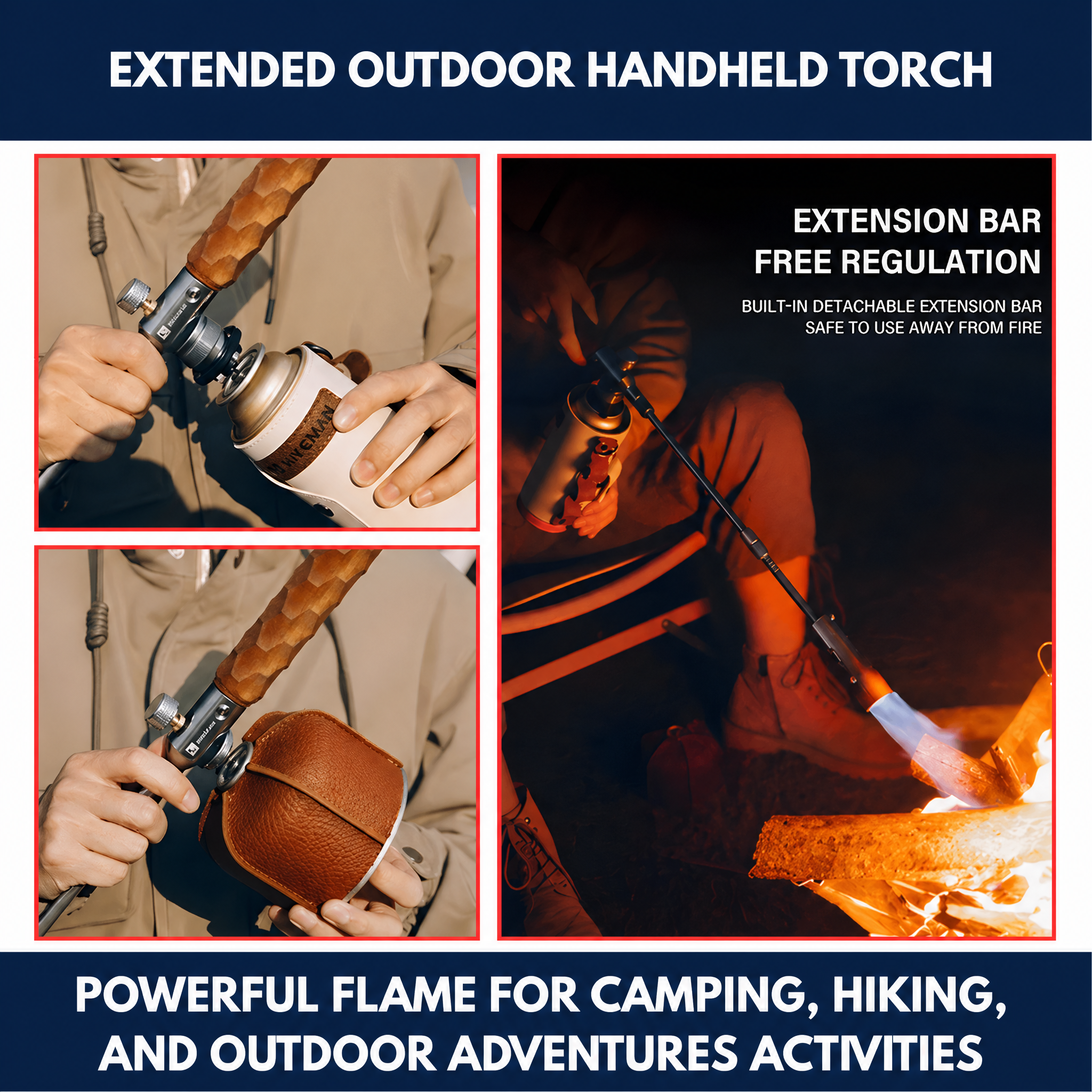 Extended Outdoor Handheld Torch