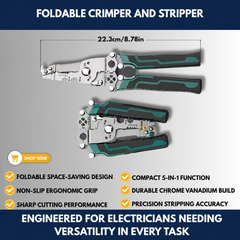 Foldable Crimper And Stripper view 6