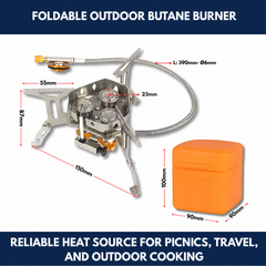 Foldable Outdoor Butane Burner view 3