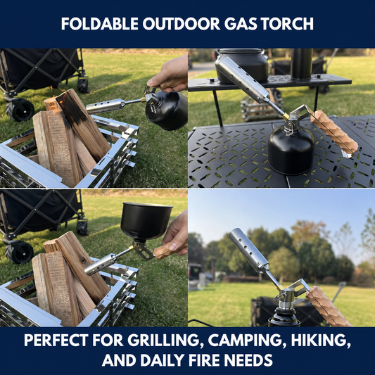 Foldable Outdoor Gas Torch