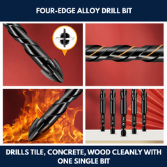 Four-Edge Alloy Drill Bit view 6