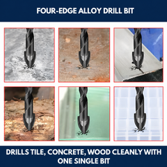 Four-Edge Alloy Drill Bit view 8