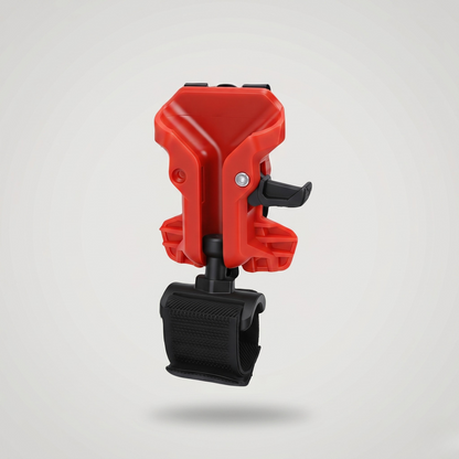 Hands-free forearm flashlight mount for mechanics HVAC and electricians work tool