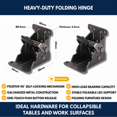 Heavy-Duty Folding Hinge view 2