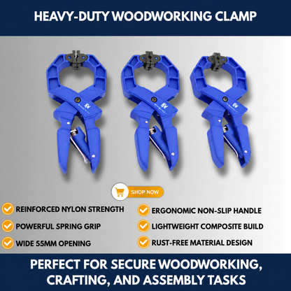 Heavy-Duty Woodworking Clamp