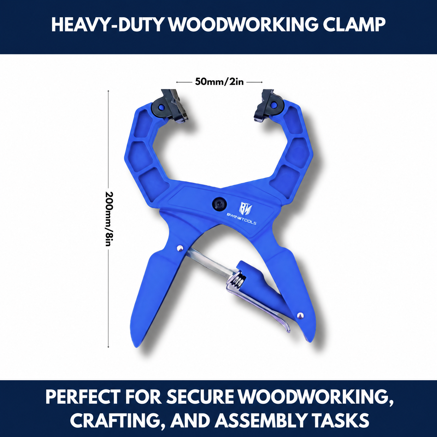 Heavy-Duty Woodworking Clamp