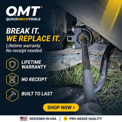 QuickMech™ Inner Tie Rod Removal Tool 3/8" Drive 30-42mm view 6