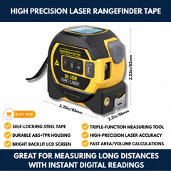 High Precision Laser Rangefinder Tape view 3