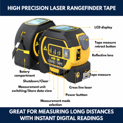 High Precision Laser Rangefinder Tape view 5
