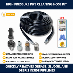 High Pressure Pipe Cleaning Hose Kit view 2